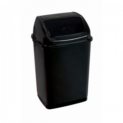 Abfallbehälter mit Schwenkdeckel 35lt Bulkysoft