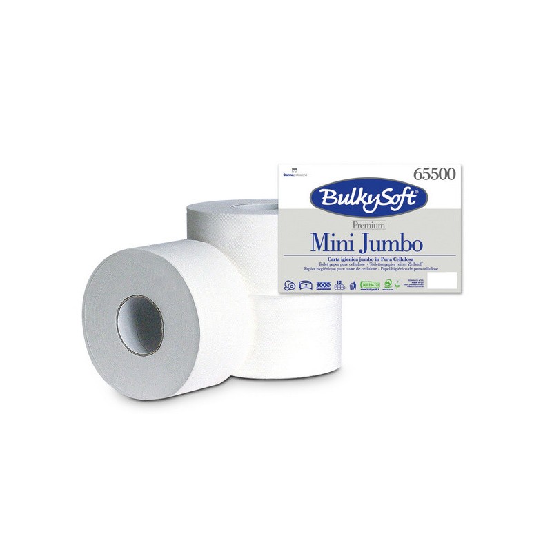 Bulkysoft Premium Toilettenpapier Mini Jumbo
